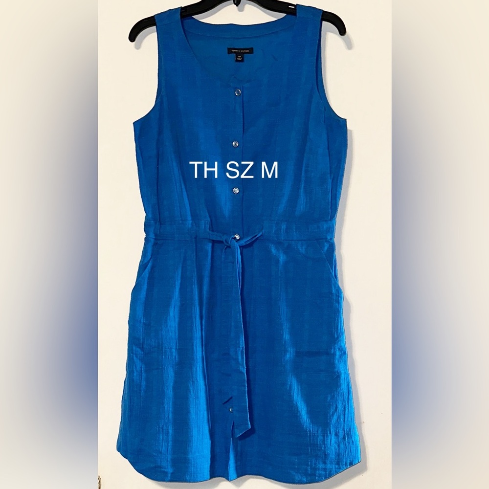 Tommy Hilfiger Blue Dress RUC SZ S
